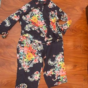 Ralph Lauren Cotton Blend 2-Piece PJ Set